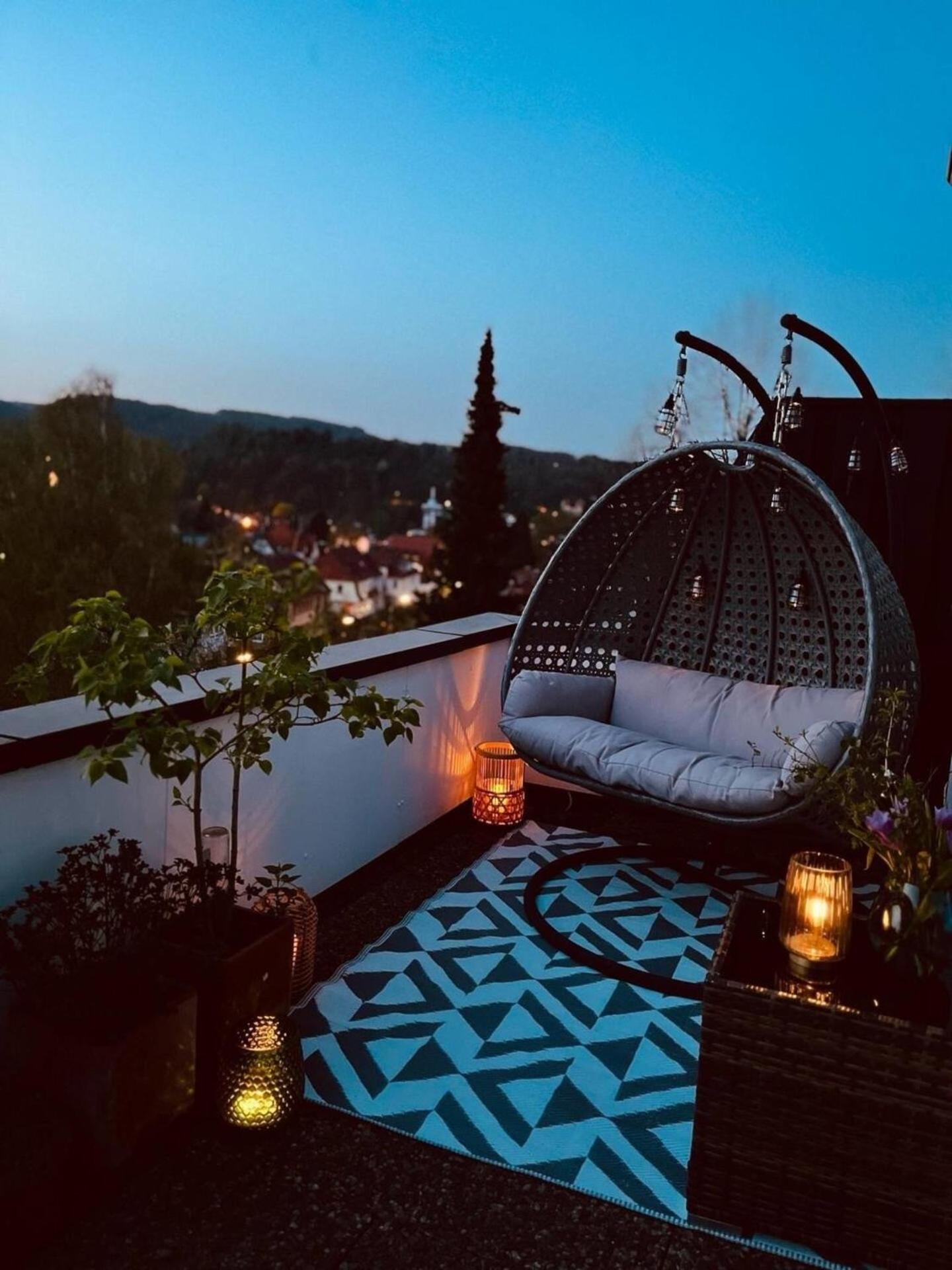 Das Kleine Penthouse Mit Kamin Бад Захса Екстериор снимка