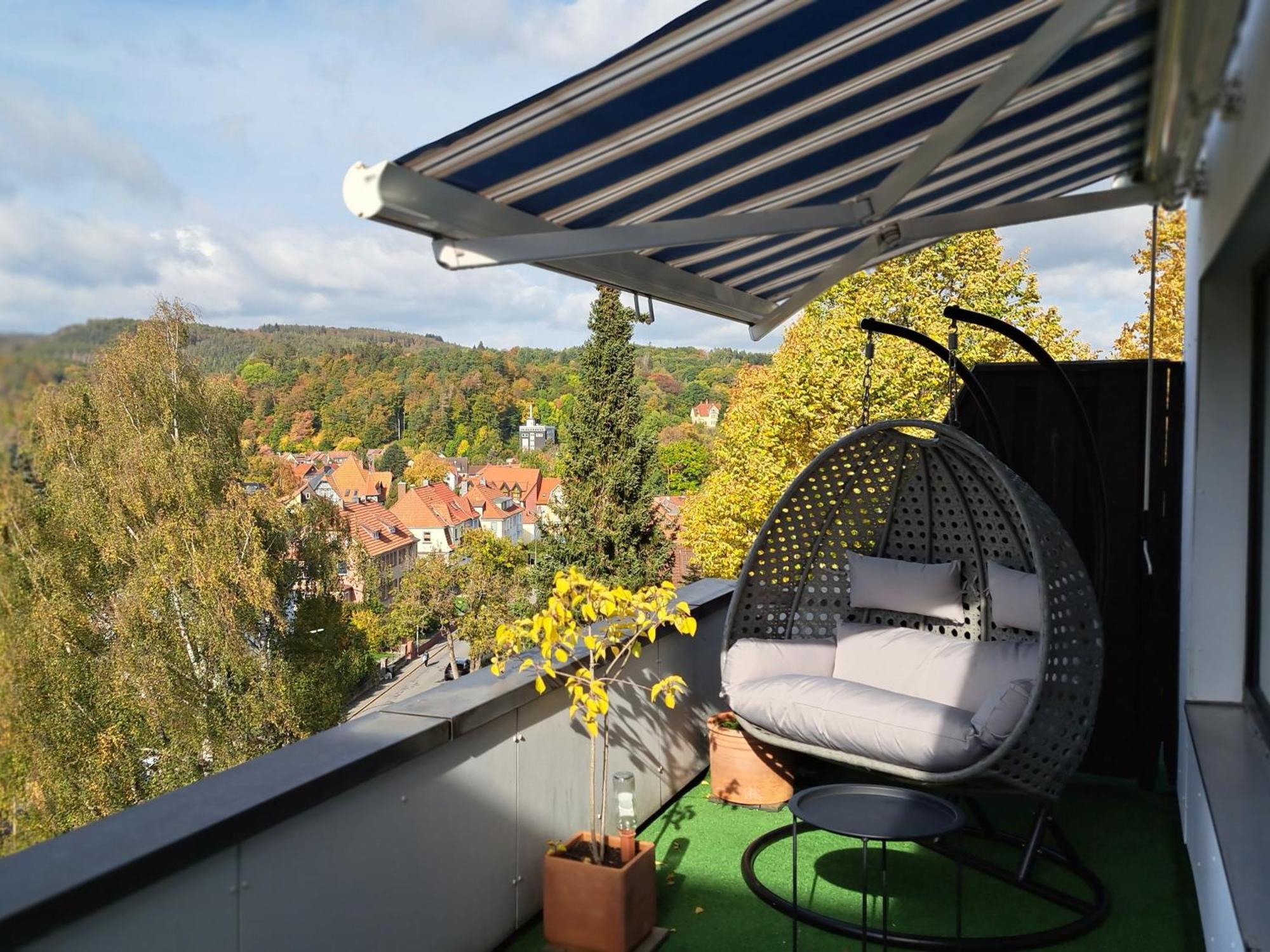 Das Kleine Penthouse Mit Kamin Бад Захса Екстериор снимка
